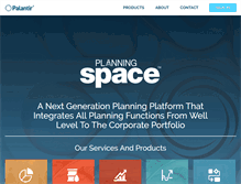 Tablet Screenshot of planningspace.com